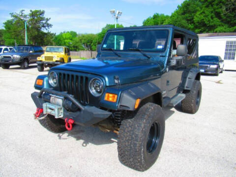 2006 Jeep Wrangler for sale at AUTO VALUE FINANCE INC in Houston TX