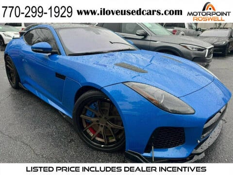 2017 Jaguar F-TYPE for sale at Motorpoint Roswell in Roswell GA