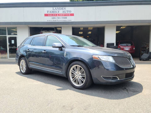 2013 Lincoln MKT for sale at Landes Family Auto Sales in Attleboro MA