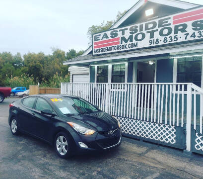 2012 Hyundai Elantra for sale at EASTSIDE MOTORS in Tulsa OK