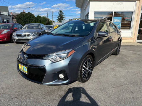 2015 Toyota Corolla for sale at ADAM AUTO AGENCY in Rensselaer NY