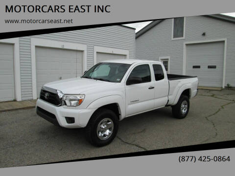 2013 Toyota Tacoma for sale at MOTORCARS EAST INC in Derry NH