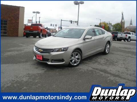 2014 Chevrolet Impala for sale at DUNLAP MOTORS INC in Independence IA