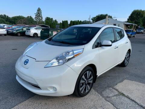 2016 Nissan LEAF for sale at Sam's Auto in Akron PA
