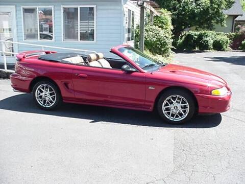 1995 Ford Mustang for sale at PIONEER AUTO WHOLESALE in Gladstone OR