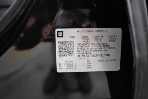 2021 Chevrolet Tahoe Police