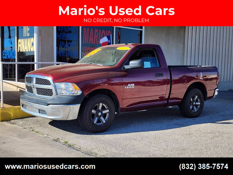 2013 RAM Ram Pickup 1500 for sale at Mario's Used Cars in Houston TX