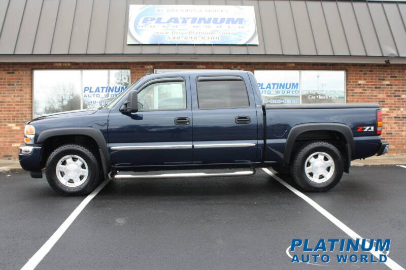 2006 GMC Sierra 1500 for sale at Platinum Auto World in Fredericksburg VA