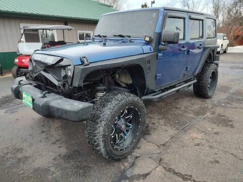 2010 Jeep Wrangler Unlimited for sale at Paulson Auto Sales and custom golf carts in Chippewa Falls WI