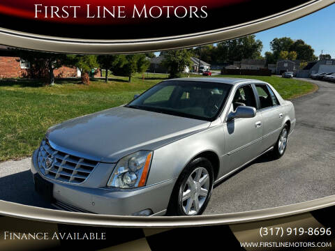 2006 Cadillac DTS for sale at First Line Motors in Jamestown IN