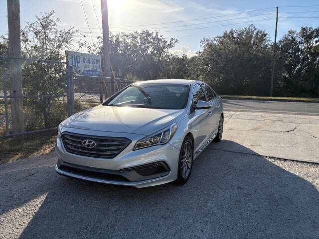 2017 Hyundai SONATA for sale at Hobgood Auto Sales in Land O Lakes, FL