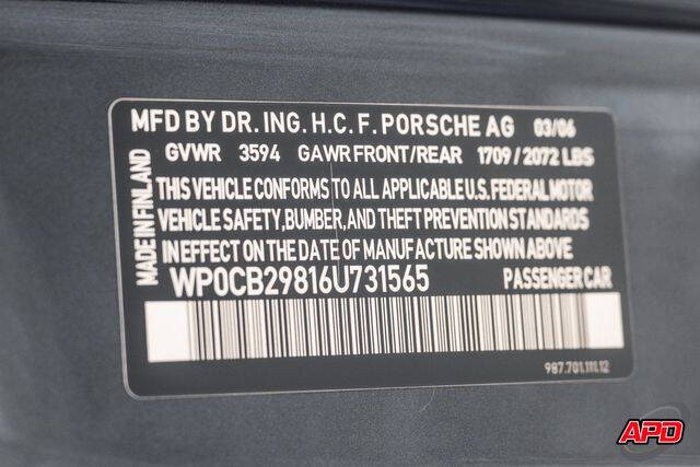 2006 Porsche Boxster S