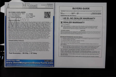 2020 Ford Explorer Limited