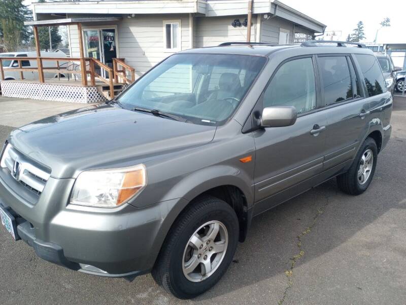 2007 Honda Pilot for sale at S and Z Auto Sales LLC in Hubbard OR