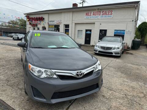 2013 Toyota Camry for sale at Nile Auto Sales in Greensboro NC
