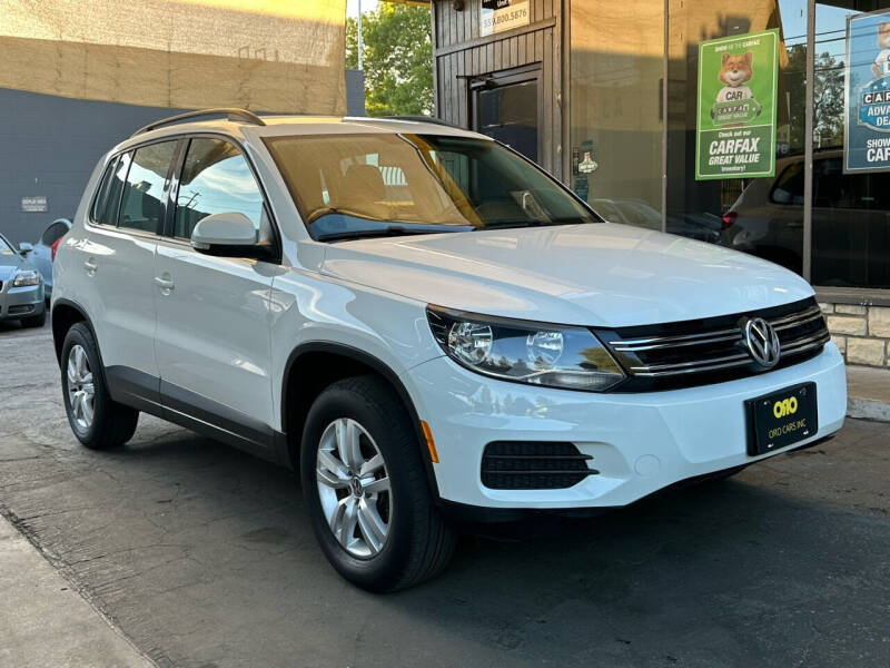 2016 Volkswagen Tiguan for sale at Oro Cars in Van Nuys CA