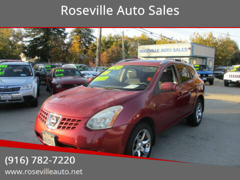 2008 Nissan Rogue for sale at Roseville Auto Sales in Roseville CA