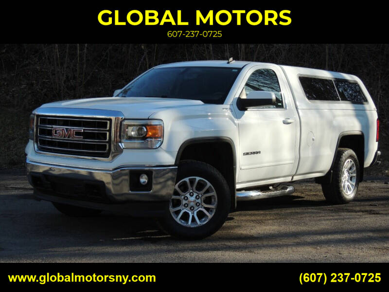 2014 GMC Sierra 1500 for sale at GLOBAL MOTORS in Binghamton NY