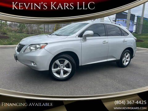 2010 Lexus RX 350 for sale at Kevin's Kars LLC in Richmond VA
