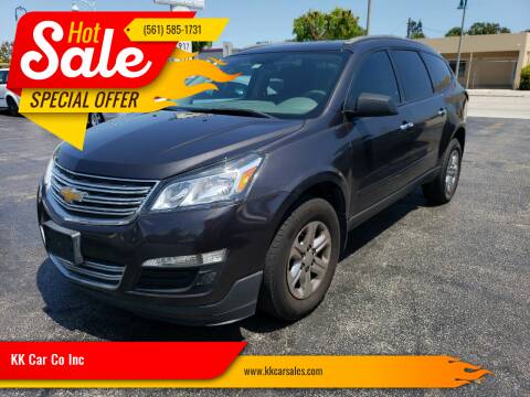 2013 Chevrolet Traverse for sale at KK Car Co Inc in Lake Worth FL