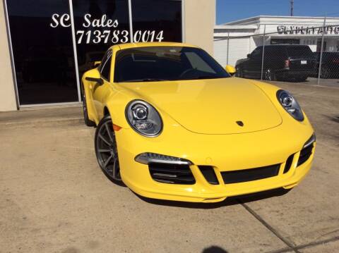2013 Porsche 911 for sale at SC SALES INC in Houston TX
