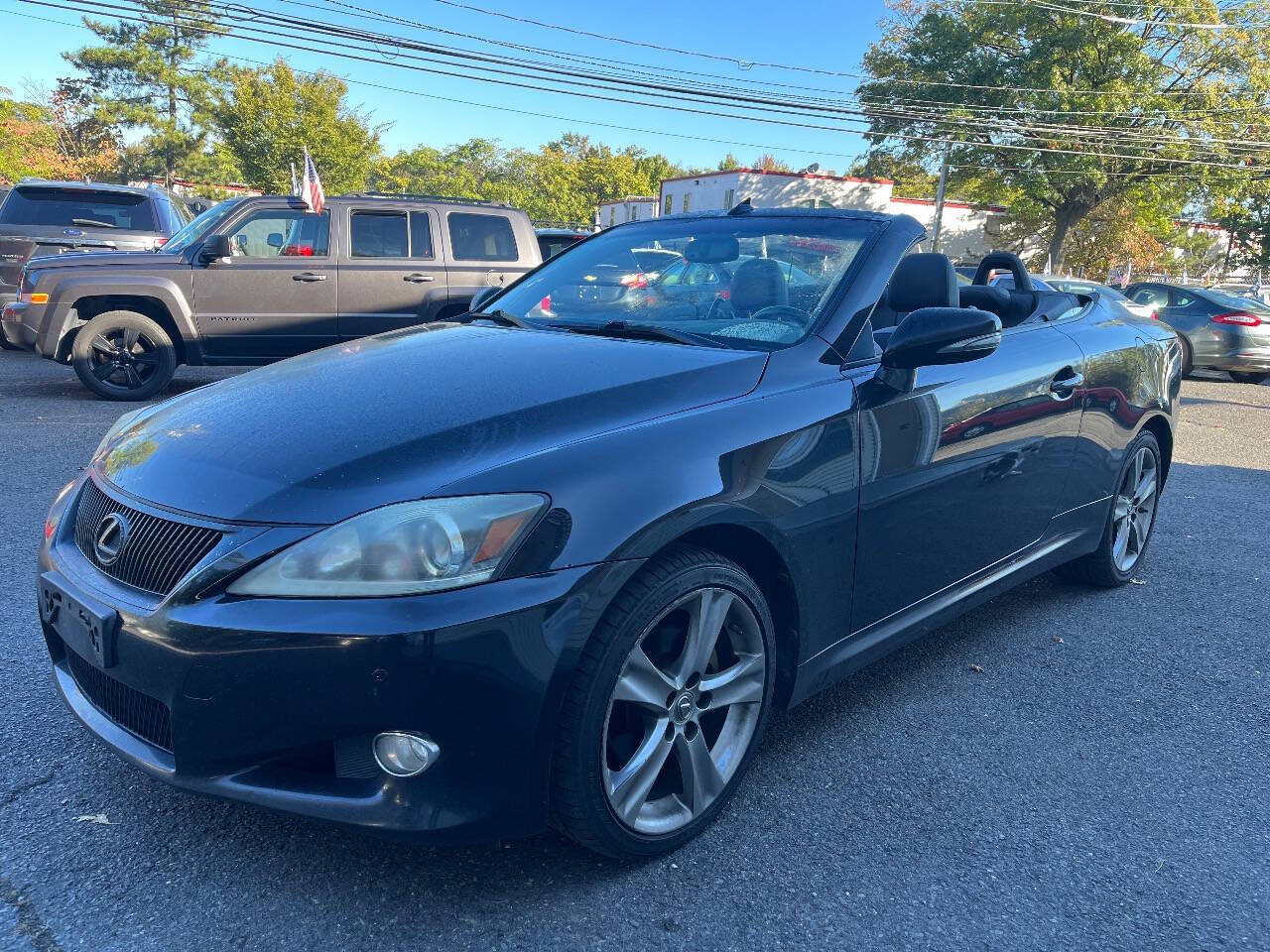 Black 2014 Lexus IS 250C Base Convertible 2dr Convertible 1