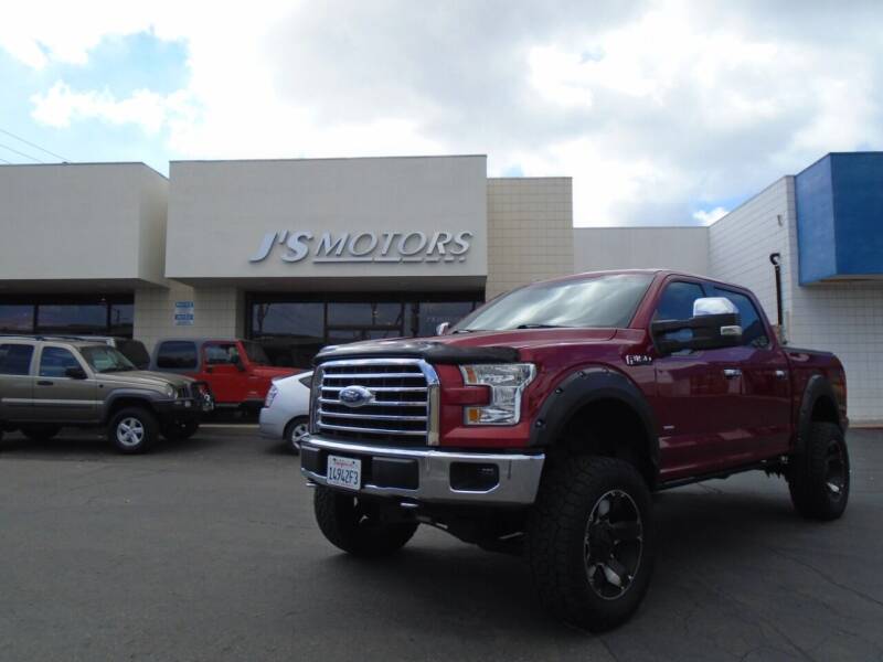 2015 Ford F-150 for sale at J'S MOTORS in San Diego CA
