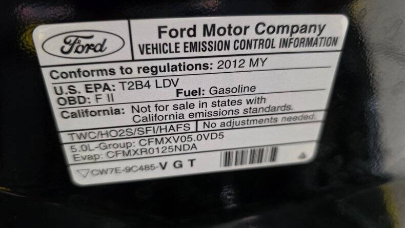 2012 Ford Mustang