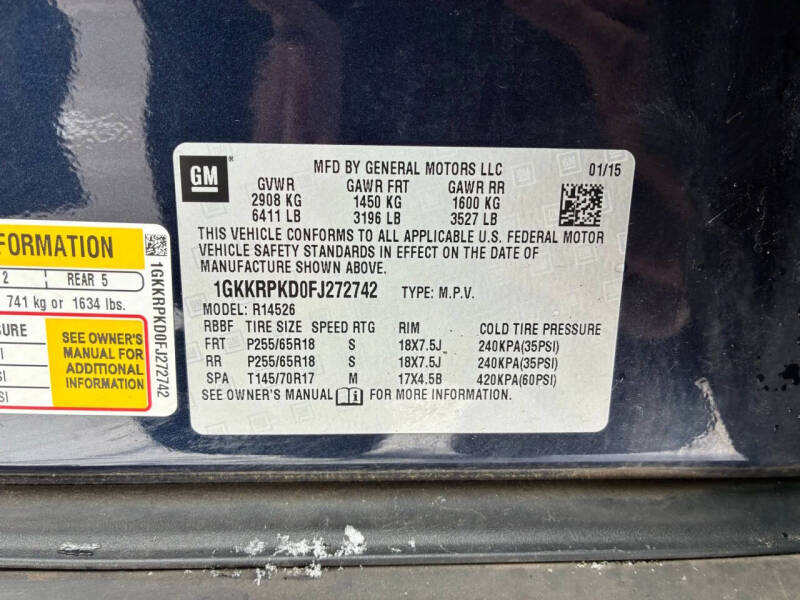 2015 GMC Acadia SLE-2