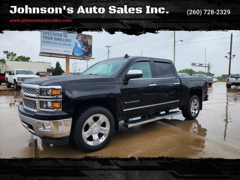 2015 Chevrolet Silverado 1500 for sale at Johnson's Auto Sales Inc. in Decatur IN