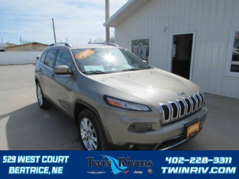 2017 Jeep Cherokee for sale at TWIN RIVERS CHRYSLER JEEP DODGE RAM in Beatrice NE