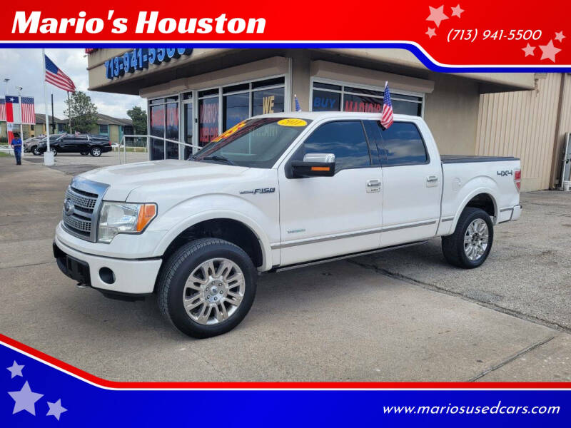 2011 Ford F-150 for sale at Mario's Houston in Houston TX