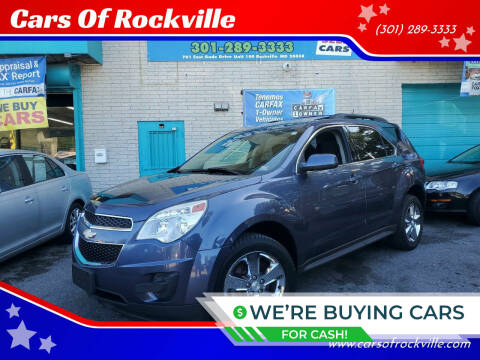 2013 Chevrolet Equinox for sale at Cars Of Rockville in Rockville MD