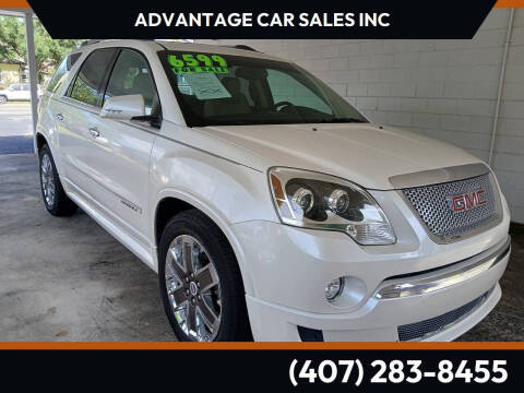 2011 GMC Acadia Denali