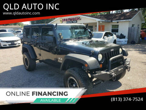 2007 Jeep Wrangler Unlimited for sale at QLD AUTO INC in Tampa FL