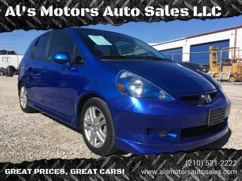 2008 Honda Fit for sale at Al's Motors Auto Sales LLC in San Antonio TX