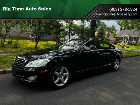 2008 Mercedes-Benz S-Class for sale at Big Time Auto Sales in Vauxhall NJ