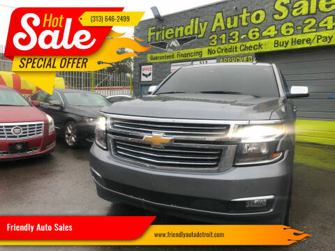2020 Chevrolet Tahoe for sale at Friendly Auto Sales in Detroit MI