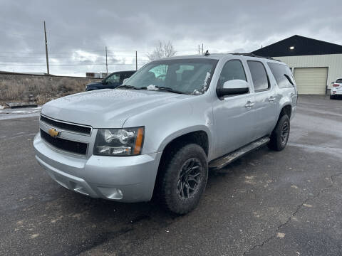 2013 Chevrolet Suburban for sale at BELOW BOOK AUTO SALES in Idaho Falls ID