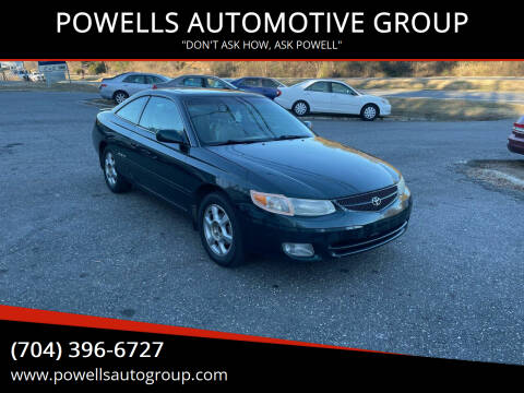 1999 Toyota Camry Solara for sale at POWELLS AUTOMOTIVE GROUP in Gastonia NC