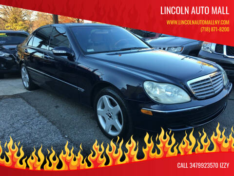 2003 Mercedes-Benz S-Class for sale at Lincoln Auto Mall in Brooklyn NY