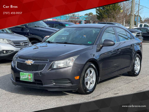 2014 Chevrolet Cruze for sale at Car Bros in Virginia Beach VA