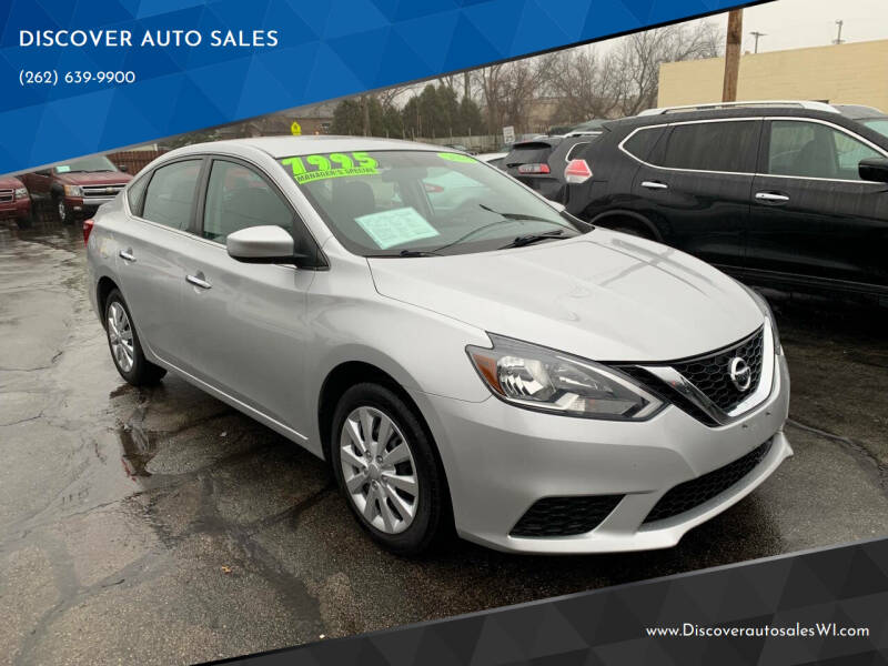 2018 Nissan Sentra for sale at DISCOVER AUTO SALES in Racine WI