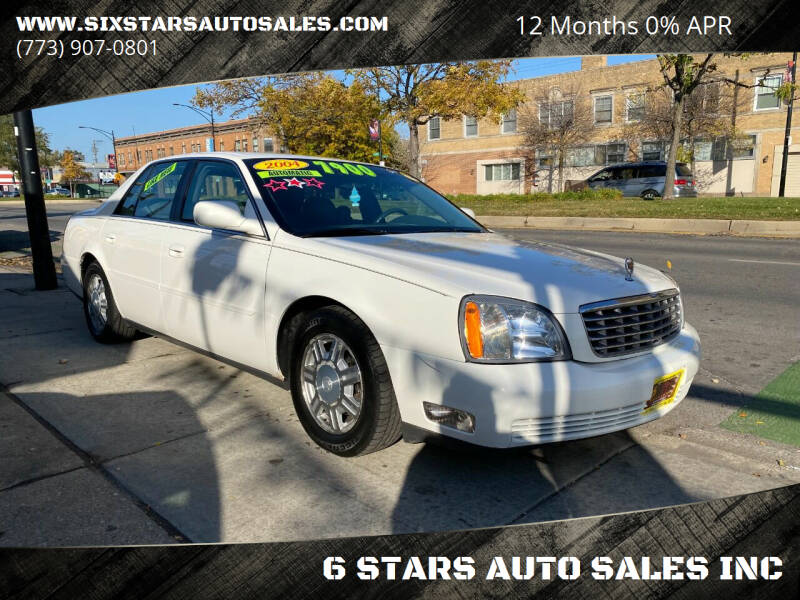 2004 Cadillac DeVille for sale at 6 STARS AUTO SALES INC in Chicago IL