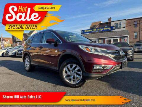 2015 Honda CR-V for sale at Sharon Hill Auto Sales LLC in Sharon Hill PA