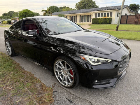 2017 Infiniti Q60 Red Sport 400