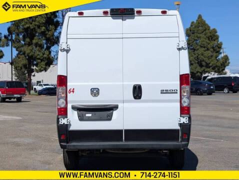 2025 RAM ProMaster