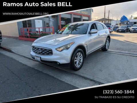 2011 Infiniti FX35 for sale at Ramos Auto Sales in Bell CA
