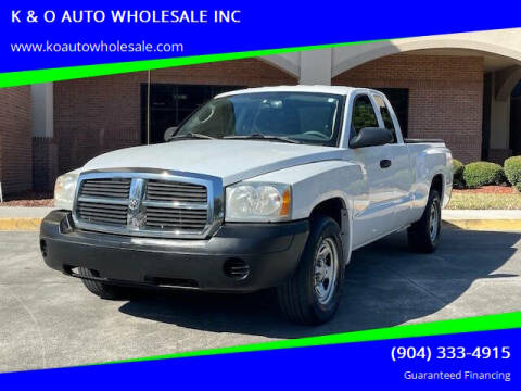 2006 Dodge Dakota for sale at K & O AUTO WHOLESALE INC in Jacksonville FL
