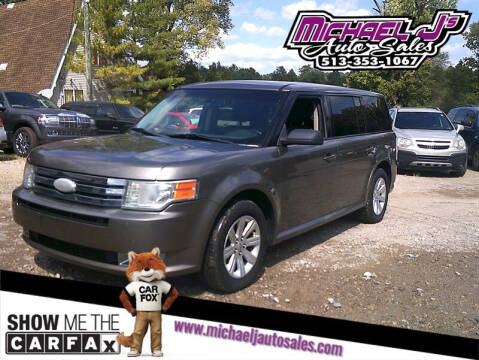 2012 Ford Flex for sale at MICHAEL J'S AUTO SALES in Cleves OH